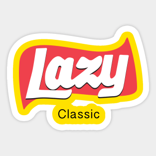 Lazy Classic Sticker